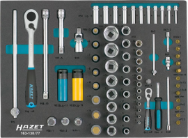 Werkzeugmodul 3/3+ Steckschlüssel 163-138/77Hazet Produktbild