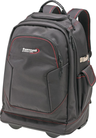 Werkzeugrucksack mit Rollen und Teleskopgriff 350x210x490mm Nylon FORMAT Produktbild