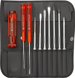 Wechselklingen-Satz 10-teilig in Rolltasche PB Swiss Tools Produktbild
