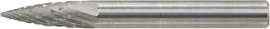 Frässtift HM Spitzbogenform 0618 C 6mm 6x18mm FORMAT Produktbild