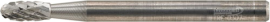 Kleinfrässtift HM Tropfenform 0307 C 3mm 3x7mm FORMAT Produktbild