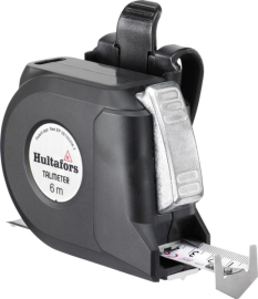 Taschenbandmaß Talmeter 6mx25mm weiß Hultafors Produktbild
