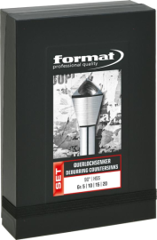 Entgratsenker-Set HSS Querloch 90Grad 2-20mm FORMAT Produktbild