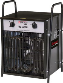 Elektro-Heizgerät Euroheat DE15000 15 kW 400 V - 1292 m³/h B343xT408xH562 mm Produktbild