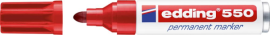 Permanentmarker 550 rot edding Produktbild