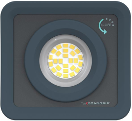 Akku-Arbeitsleuchte NOVA MINI Fore Life 100-1000Lumen Scangrip Produktbild