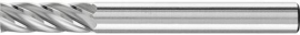Frässtift HM zylindrisch 0616 INOX 6mm 6x16mm Pferd Produktbild