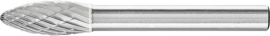 Frässtift HM Flammenform B 0820 3PLUS 6mm 8x20mm Pferd Produktbild