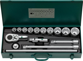 Steckschl.-Grt. 3/4" 16tlg. Stahlwille Produktbild