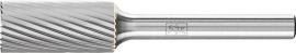Frässtift HM zylindrisch mit Stirnverzahnung 1225 3 6mm 12x25mm Pferd Produktbild