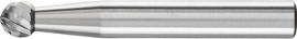 Frässtift HM kugelförmig 0605 3PLUS 6mm 6x5mm Pferd Produktbild