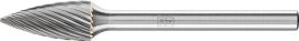 Kleinfrässtift HM Spitzbogenform 0613 5 3mm6x13mm Pferd Produktbild