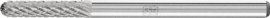 Kleinfrässtift HM Walzenrundform 0313 4 3mm3x13mm Pferd Produktbild