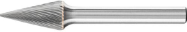 Frässtift HM Spitzkegelform 1020 5 6mm 10x20mm Pferd Produktbild
