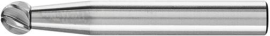 Frässtift HM kugelförmig 0605 rostfrei 6mm 6x5,4mm Pferd Produktbild