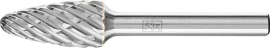 Frässtift HM Rundbogenform 1225 STEEL 6mm 12x25mm Pferd Produktbild