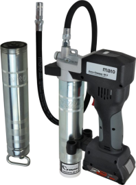 Akku-Fettpresse 18V/2Ah PREMIUM-S-LS AMPShare m. Ladegerät u.Akku MATO Produktbild