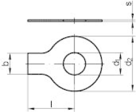 Scheiben DIN 93 Edelstahl A2 Produktbild