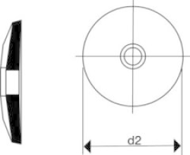 Dichtscheiben 6,8x16 Aluminium Produktbild