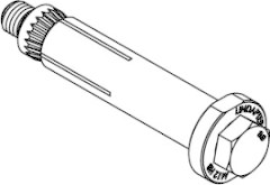 Lindapter-Hollo-Bolt HB Edelstahl A4 Produktbild