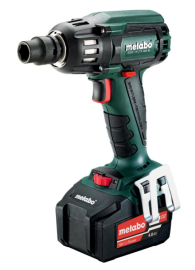 Akku Schlagschrauber SSW 18 LTX 400 BL Metabo 2x18,0V 4,0 Ah Ladegerät ASC30-36 Koffer Produktbild