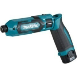 Akku-Knickschlagschra. TD022DSE Makita 2x7,2V 1,5 Ah Ladegerät DC07SA Tasche Produktbild
