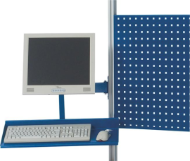 Schwenkarm für Flachbildschirm und Tastatur Produktbild