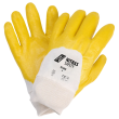 NITRAS Nitrilhandschuhe, naturfarben / gelb, EN 388 Produktbild