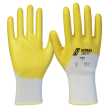 Nitras Nitrilhandschuh Nr.03405 gelb, teilgetaucht Gr.10 Produktbild