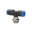 T-Steckverschraubung »Blaue Serie«, drehbar Produktbild img1 S