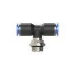 T-Steckverschraubung »Blaue Serie«, drehbar Produktbild img2 S