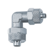 Winkelverbinder, red., für Schlauch 8/6 - 6/4 mm, SW 10, MS vern. Produktbild