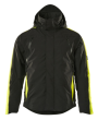 MASCOT® Tolosa Winterjacke Größe 2XL, schwarz/hi-vis gelb Produktbild