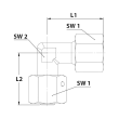 Einst. Winkel-Anschlussverschraubung, Stahl verz. Produktbild img2 S