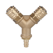 Verteiler, 2 Schnellverschlusskuppl. NW7,2, Nippel NW7,2-7,8 G1/2 Produktbild