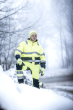 NITRAS MOTION TEX VIZ, Warn-Pilotenjacke, neongelb / marineblau, EN ISO 13688, EN ISO 20471, EN 343 Produktbild img3 S