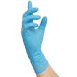 NITRAS SUPREME NITRILE, Nitril-Einmalhandschuhe, blau, EN ISO 374, Box à 100 Stück Produktbild img2 S