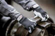 NITRAS DEXTER 1, Mechanikerhandschuhe, grau / schwarz, EN 388 Produktbild img2 S