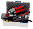 KNIPEX 97 90 14 Crimp-Sortiment für Aderendhülsen 1 x 97 53 18, 1 x 12 52 195, 9 x Aderendhülsen Sets 265 mm 0 SB-Karte/Blister Produktbild