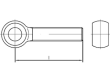 DIN 444 4.6 Form LB galvanisch verzinkt Augenschrauben, L = langes Gewinde, Prod Produktbild