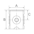 Verteiler »FUTURA-mini«, BG 0, G 1/4, Abgänge 2 x G 1/4 Produktbild img2 S