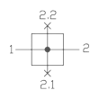 Verteiler »FUTURA-mini«, BG 0, G 1/4, Abgänge 2 x G 1/4 Produktbild img3 S