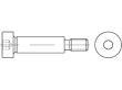 ~ISO 7379 A 2 f9 Pass-Schulterschrauben, Schaftpassung f9 Produktbild