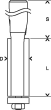 Bündigfräser Expert for Wood Laminate, 8&nbsp;mm, D1 12,7&nbsp;mm, L 25,4&nbsp;mm, G 71,5&nbsp;mm. Für Handfräsen Produktbild img2 S