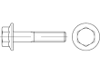Sechskantschraube mit Flansch MBN 10105 Produktbild img1 S