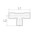 T-Einschraubverschraubung, ES 1.4571 Produktbild img2 S