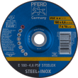 Schruppscheiben E 180-4,6 PSF STEELOX Produktbild