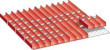 Muldeneinsatz-Set für FH 50 mm 36x36 E 3-tlg,16 Mulden,60 Wände D 45 mm LISTA Produktbild img1 S