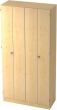 Falttürenschrank Ahorn 100x42x200,4 cm Produktbild