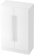 Schrank Weiß 80x42x127 cm Produktbild